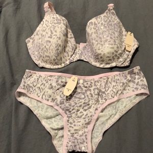 Victoria Secret bra and panty set.